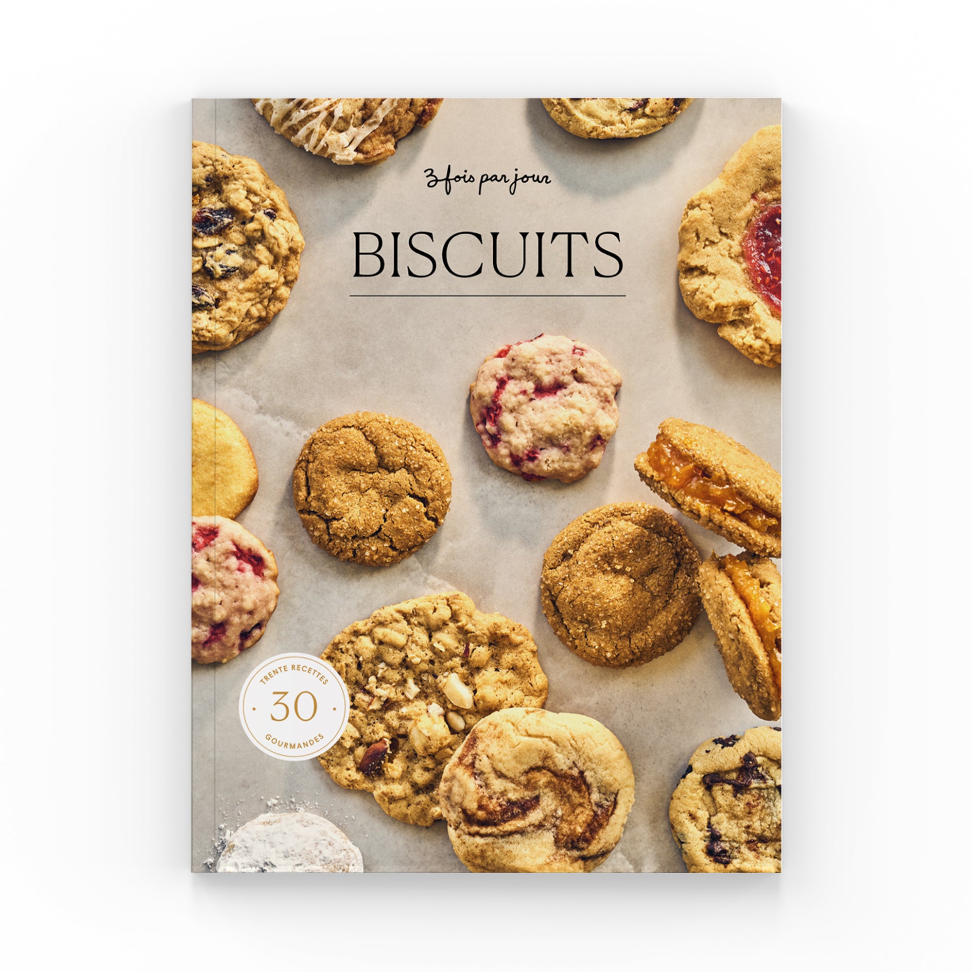 Biscuits feuille d'érable - Trois fois par jour