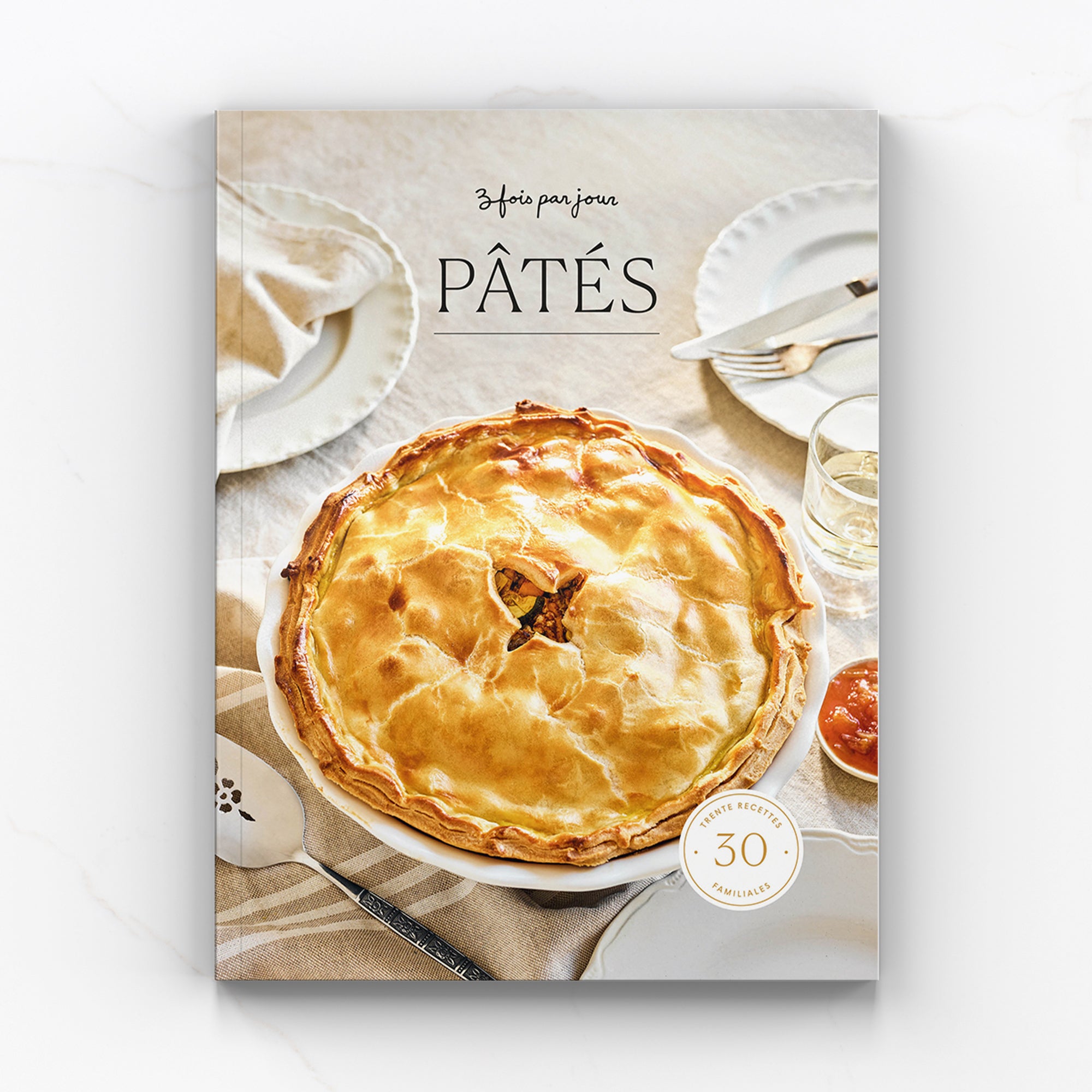 Carnet de recettes Pâtés – Trois fois par jour
