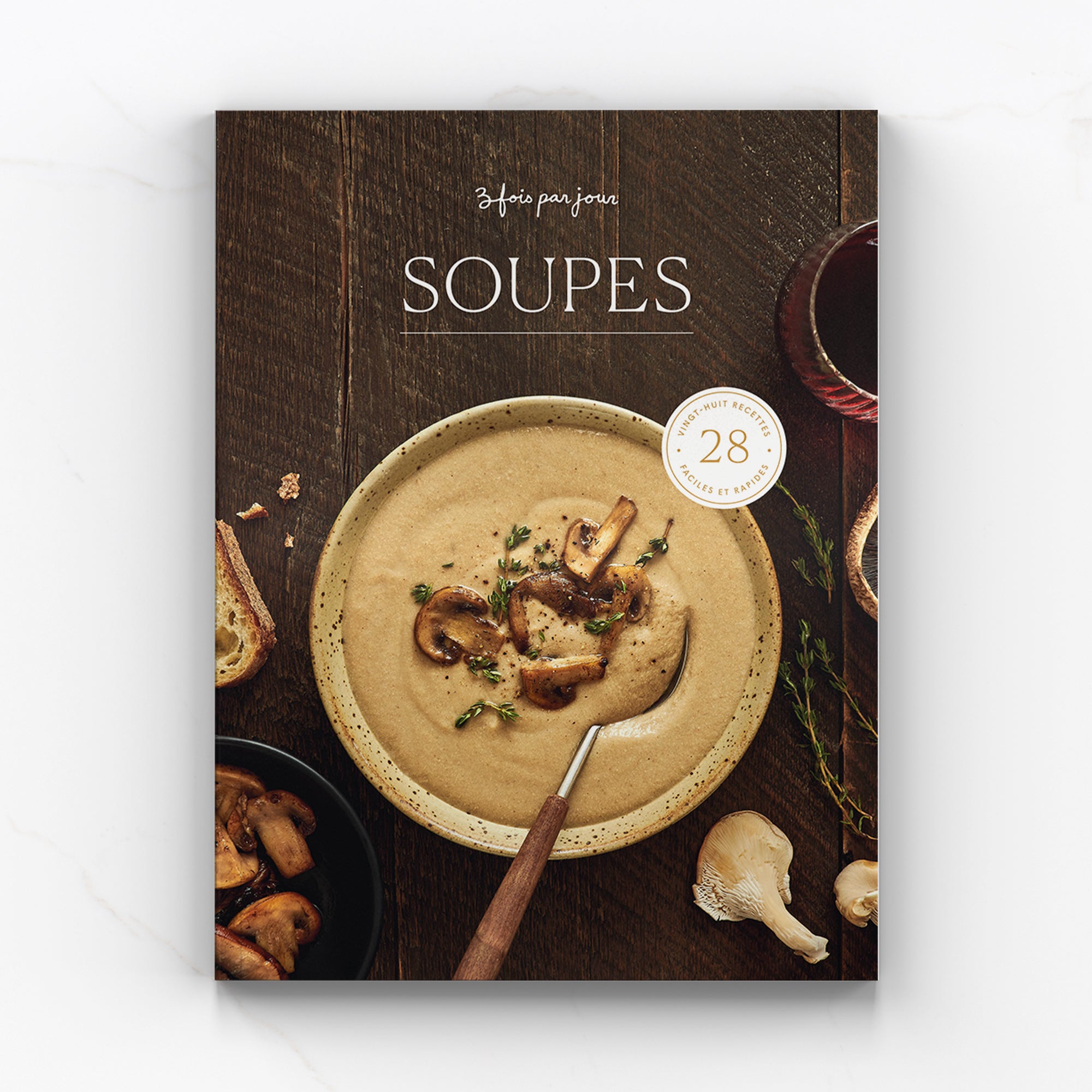 Carnet de recettes Soupes – Trois fois par jour