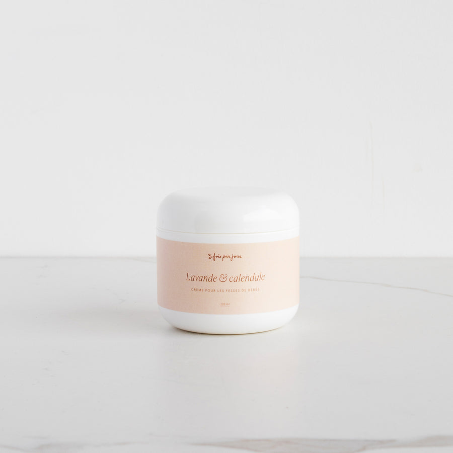 Crème pour les fesses de bébés - Lavande & calendule