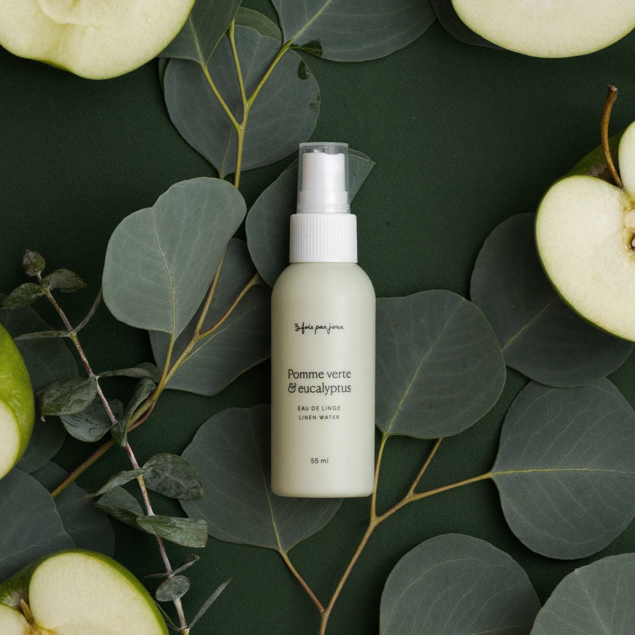 Eau de linge — Pomme verte & eucalyptus  —  55 ml